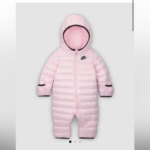 Nike Solid Baby Snowsuit - Pink